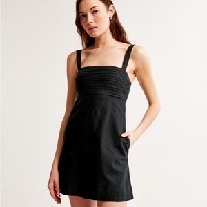 worn once abercrombie emerson linen blend skort dress